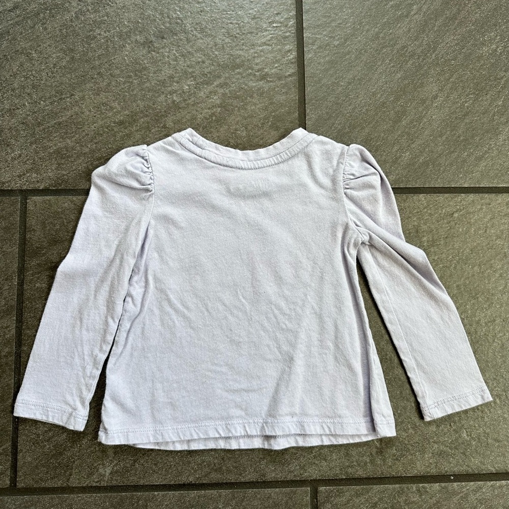 GapXDisney Toddler Girl Long Sleeve Shirts - Set of 3 - Picture 13 of 14